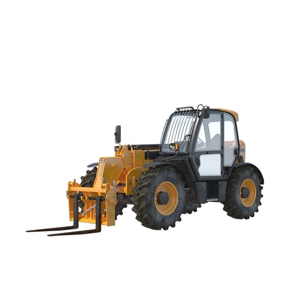 telehandlers are often used for tasks such as roof repairs and maintenance on buildings